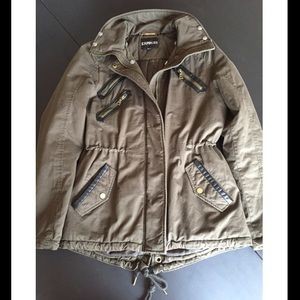 Express Olive Jacket